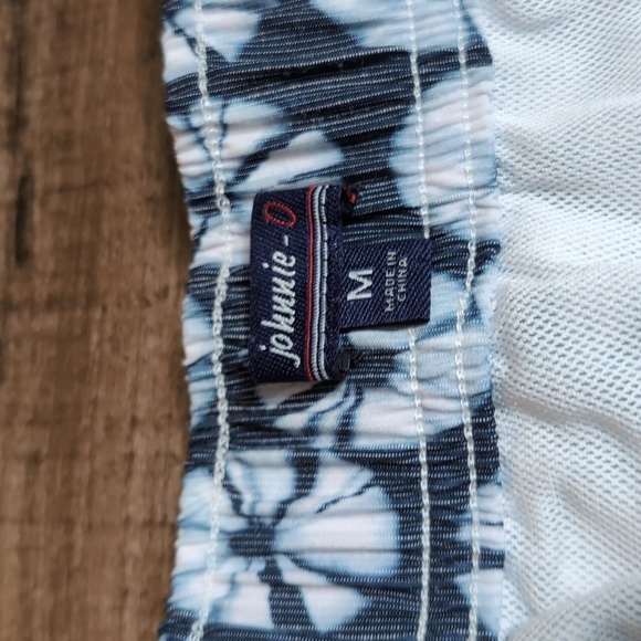 Johnnie-O Turks Half Elastic Surf Short Size Medium 9" Inseam - Picture 5 of 7